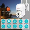 SMILE PTZ.OUT.WSV02.B20E WiFi, PTZ, камера за външен монтаж, 3MP, IR , обектив 3,6мм, 128GB Sd карта, захранване 12V 2A, IP62