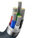 Crystal Shine 2 m дата кабел и бързо зареждане  USB C/Lightning