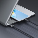 Crystal Shine 2 m дата кабел и бързо зареждане100W  USB A/USB C