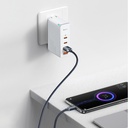 Crystal Shine 2 m дата кабел и бързо зареждане100W  USB A/USB C