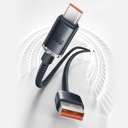 Crystal Shine 2 m дата кабел и бързо зареждане100W  USB A/USB C