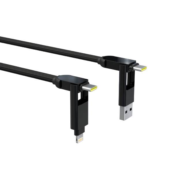 XLS01R Кабел Rolling Square inCharge XL 30 см черен