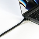 XLM01R Кабел Rolling Square inCharge XL 2 m черен