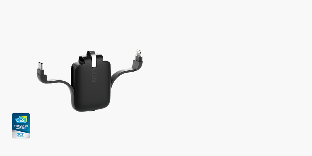 TAU01R Rolling Square TAU Powerbank Черен