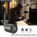 SMILE CAM OUT BK WiFi, камера за външен монтаж, 30м IR, обектив 3,2мм, SD карта