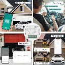 SMILE GARAGE G-01Z ZigBee контролер за управление на гаражни врати комплект с магнитен контакт