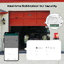 SMILE GARAGE G-01Z ZigBee контролер за управление на гаражни врати комплект с магнитен контакт