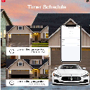 SMILE GARAGE G-01Z ZigBee контролер за управление на гаражни врати комплект с магнитен контакт