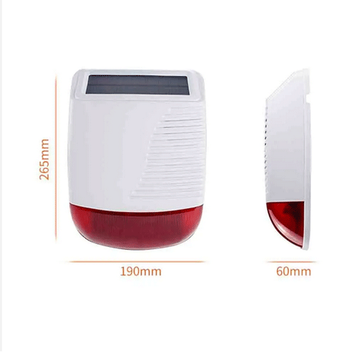 SMILE RF SIREN WSR100 Соларна безжична сирена 120dB