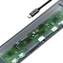 Baseus, Enjoyment многофункционален хъб 10 в 1 за MacBook и компютри с порт USB-C, сребрист, CATSX-F0G