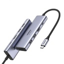 Ugreen,  Многофункционален HUB USB Type C, сив, 60384 CM511