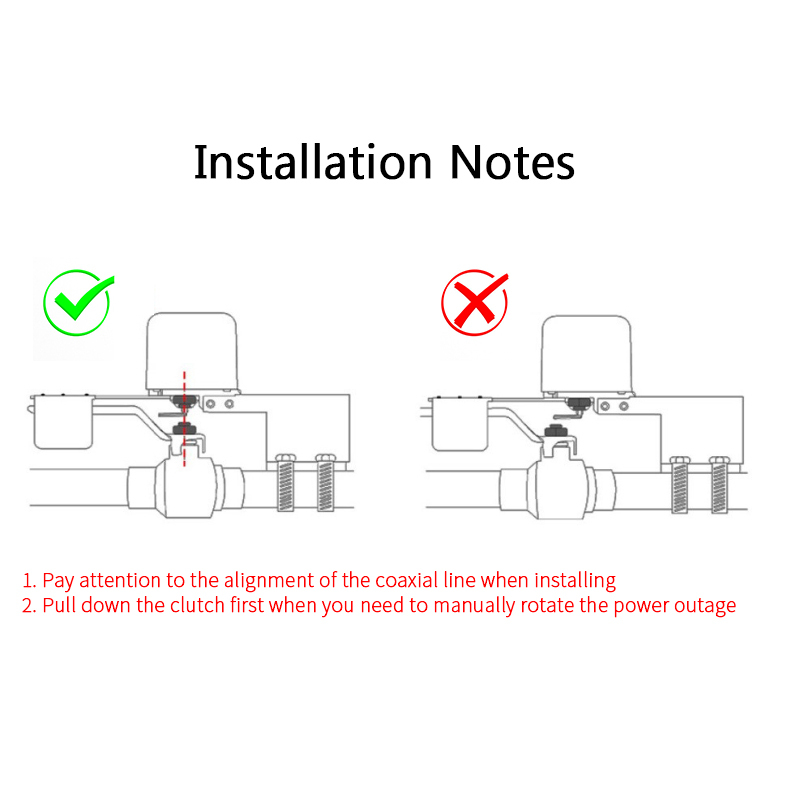 SMILE Valve WiFi интелигентен клапан за газ, вода и напояване (копие)