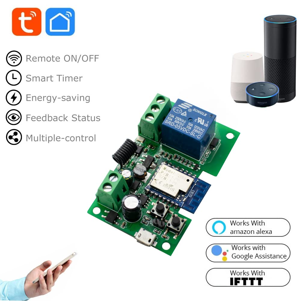 SMILE DOOR RF WiFi модул за управление на електромагнитни брави, възможност за RF дистанционно управление