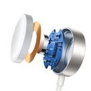 Joyroom S-IW004 кабел с индукционно зарядно за Apple Watch 1.2m бял