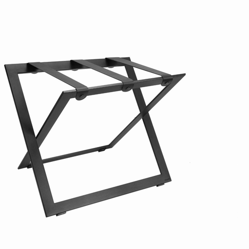 COMPACT М TS Стоманена сгъваема поставка за багаж с текстилни ленти 