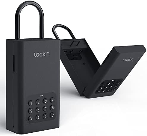 Lockin Lock box смарт кутия за ключове и карти, съвместима с Tuya/Smart Life