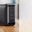 Бързо зарядно за телефон Ugreen PPS 65W USB, (UK щепсел), черно