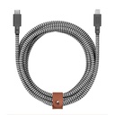 Native Union Cable USB-C to Lightning 3m Zebra, iPhone charging cable