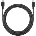 Native Union USB C to lightning cable, 3m  phone charging cable, Cosmos Black.  iPhone cable. Apple USB C cable