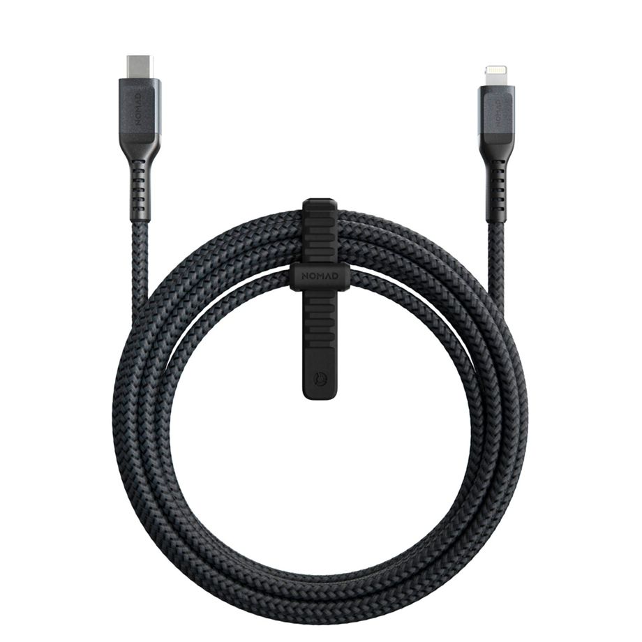 Nomad Kevlar lightning cable iPhone cable, Apple USB C cable, fast charging 3m USB C to lightning phone charging cable