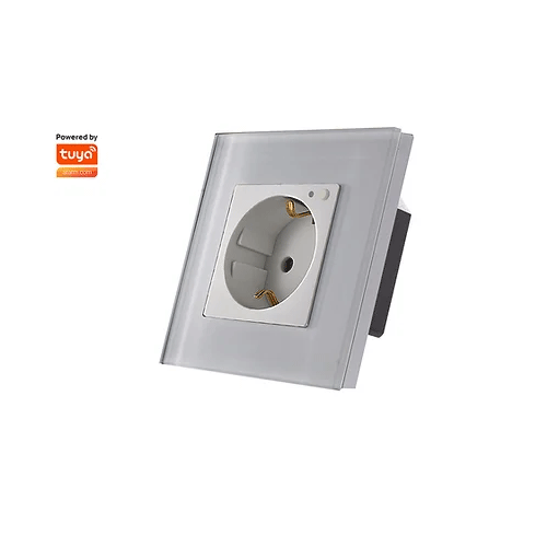 [460000015] SMILE SOCKET Единичен смарт контакт за вграждане. WIFI контакт