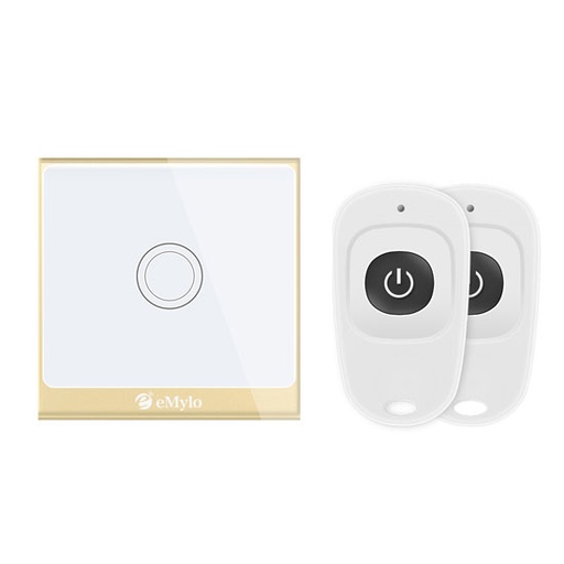 [460000011] SMILE THOUCH 1 RF WiFi Единичен сензорен ключ за осветление  с дистанционно управление