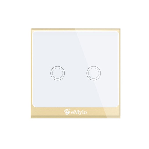 [460000012] SMILE THOUCH 2 Двоен WiFi сензорен ключ за осветление Смарт ключ за осветление