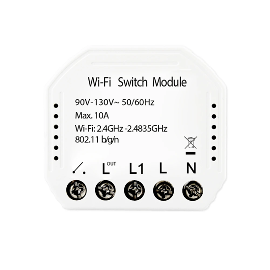 [460000051] SMILE MINI WiFi модул за осветление, смарт реле за осветление Tuya, Smart Life