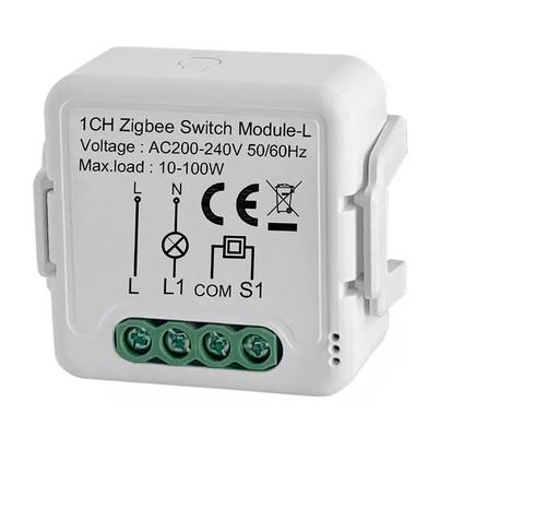 [460000052] SMILE MINI ZB1 Zigbee електрически превключвател с едно реле