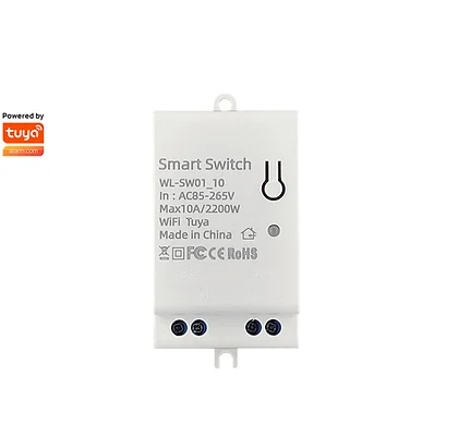 [460000075] SMILE W10A WiFi електрически превключвател с едно реле 10А