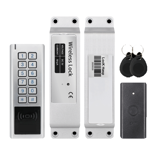 [41000020] 4C WS2A Wireless access control kit for outdoor installation