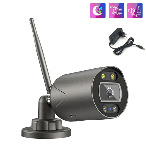 [460000104] SMILE CAM OUT BK WiFi камера. Външна камера за видеонаблюдение