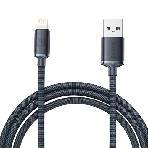 [480000062] Baseus 2 m USB кабел за айфон. Кабел за бързо зареждане, USB А, Lightning кабел за телефон